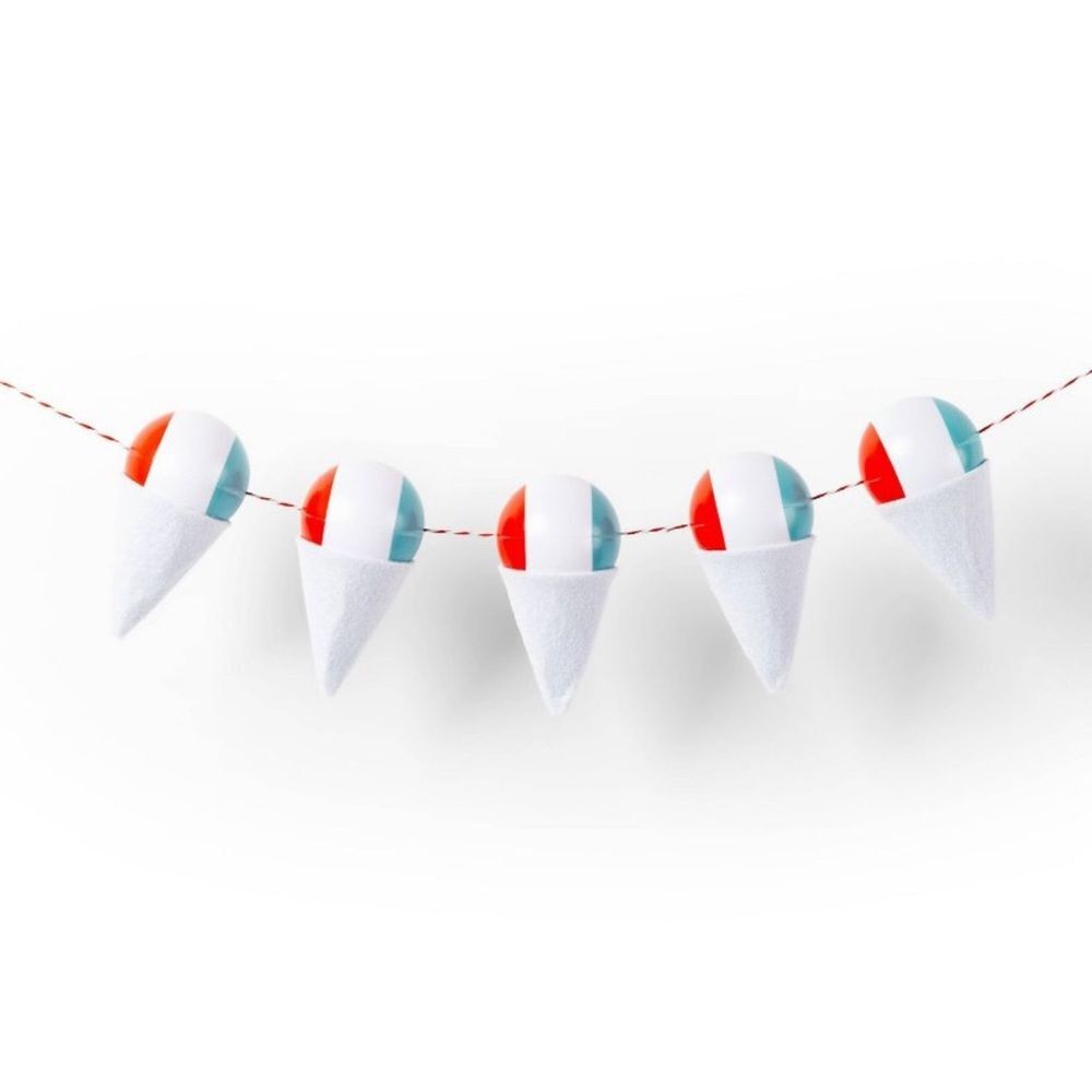 4th of July Pennants and Banners Snowcones - Bullseye's Playground™